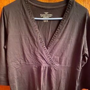 Faded Glory beaded shirt